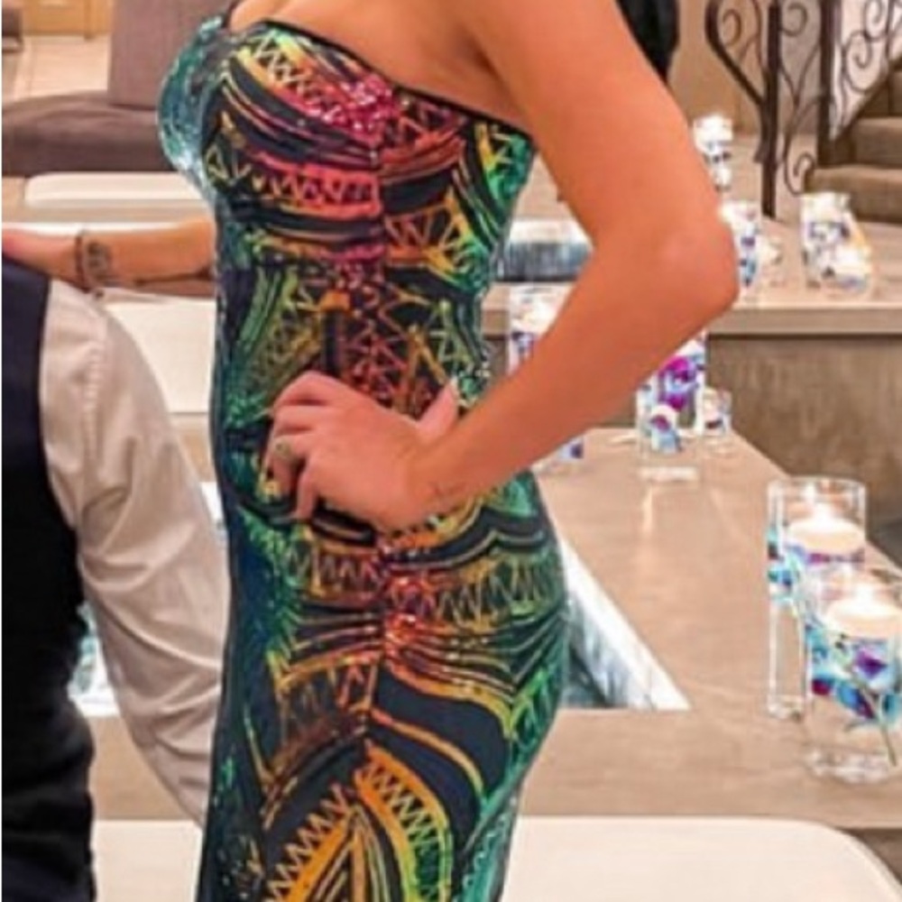 Sequin Gown